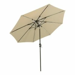 World Market Sunbrella 9 Ft Tilting Patio Umbrella with Solar LED Lights 13 World Market Sunbrella 9 Ft Tilting Patio Umbrella with Solar LED Lights -Outdoor Elegant Store unnamed file 1932