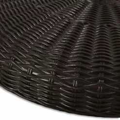 World Market Winder Round Brown Basketweave Patio Umbrella Stand -Outdoor Elegant Store unnamed file 1940