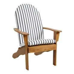 World Market Sunbrella Indigo Lido Stripe Adirondack Chair Cushion -Outdoor Elegant Store unnamed file 1965