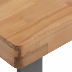 World Market Alicante II Large Gray Metal and Wood Outdoor Coffee Table -Outdoor Elegant Store unnamed file 1976