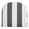 World Market Sunbrella Navy Stripe Gusseted Outdoor Chair Cushion -Outdoor Elegant Store unnamed file 1977