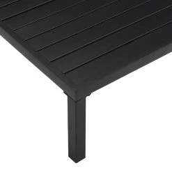 World Market Piermont Square Matte Black Metal Outdoor Accent Table -Outdoor Elegant Store unnamed file 2027