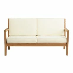 World Market Calero Natural Teak Outdoor Loveseat -Outdoor Elegant Store unnamed file 2054