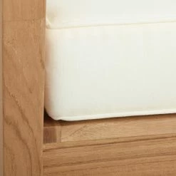 World Market Calero Natural Teak Outdoor Loveseat -Outdoor Elegant Store unnamed file 2057