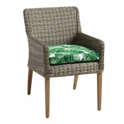 World Market Sunbrella Tropical Leaf Gusseted Outdoor Chair Cushion 9 World Market Sunbrella Tropical Leaf Gusseted Outdoor Chair Cushion -Outdoor Elegant Store unnamed file 2062