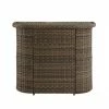 World Market Jace Brown All Weather Wicker Outdoor Bar -Outdoor Elegant Store unnamed file 2065