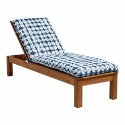 World Market Sunbrella Indigo Tile Outdoor Chaise Lounge Cushion 9 World Market Sunbrella Indigo Tile Outdoor Chaise Lounge Cushion -Outdoor Elegant Store unnamed file 2075
