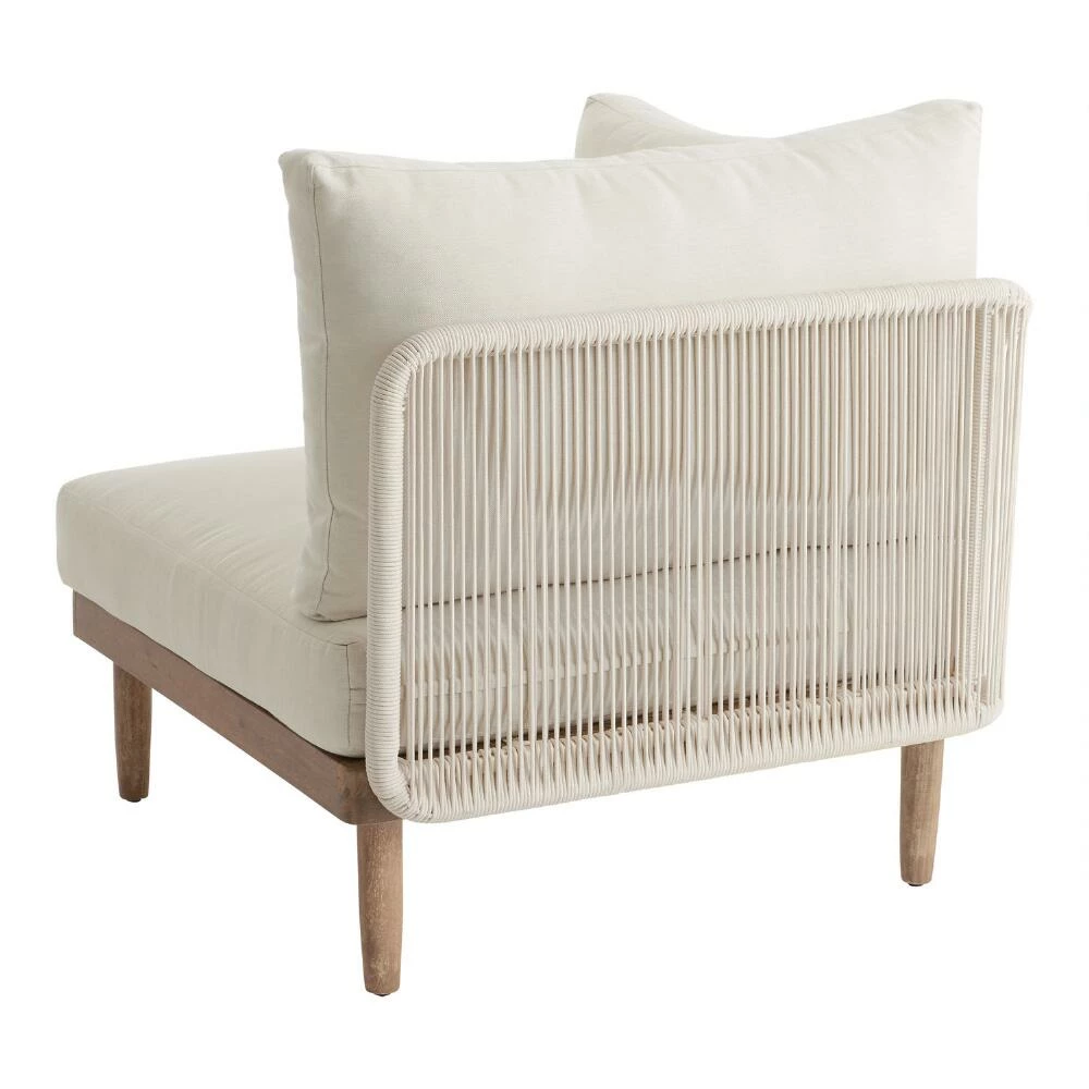 World Market Sorano Nautical Rope Modular Outdoor Left End Chair 6 World Market Sorano Nautical Rope Modular Outdoor Left End Chair - Image 4