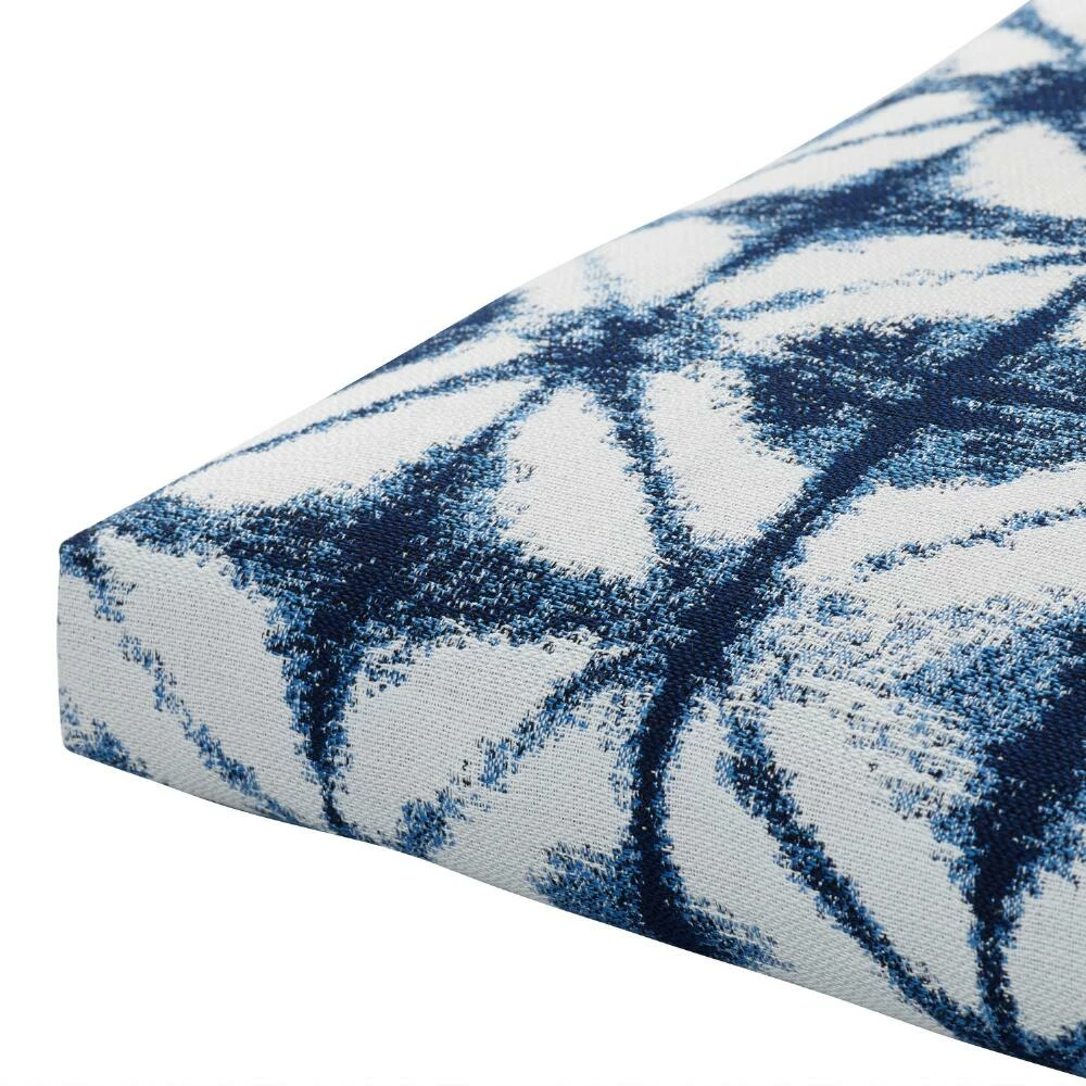 World Market Sunbrella Indigo Tile Adirondack Chair Cushion 4 World Market Sunbrella Indigo Tile Adirondack Chair Cushion - Image 2