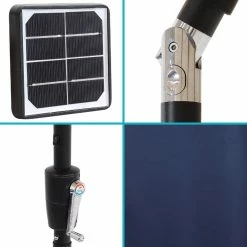 World Market Rectangular Tilting Patio Umbrella with Solar LED Lights -Outdoor Elegant Store unnamed file 2112