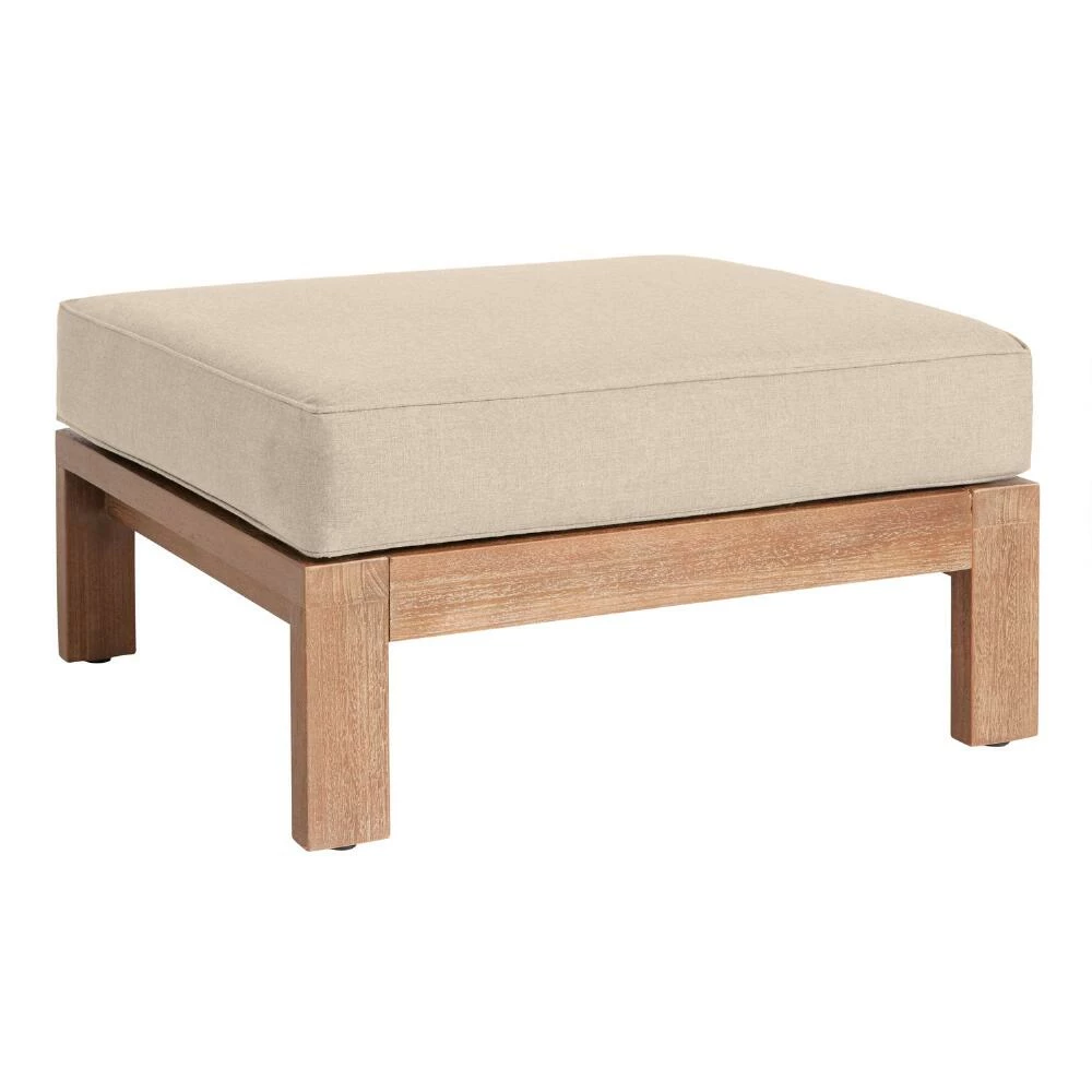 World Market Sunbrella Segovia Outdoor Ottoman Cushion Cover 11 World Market Sunbrella Segovia Outdoor Ottoman Cushion Cover - Image 9