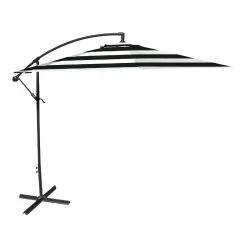 World Market Striped Cantilever Patio Umbrella -Outdoor Elegant Store unnamed file 2130