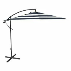 World Market Striped Cantilever Patio Umbrella -Outdoor Elegant Store unnamed file 2131