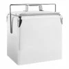 World Market White Retro Drink Cooler
