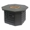 World Market Desdemona Octagonal Matte Black Iron Gas Fire Pit 1 World Market Desdemona Octagonal Matte Black Iron Gas Fire Pit -Outdoor Elegant Store unnamed file 2157