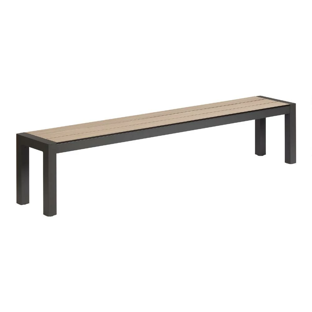 World Market Cordoba Duraboard and Aluminum Outdoor Dining Bench 3 World Market Cordoba Duraboard and Aluminum Outdoor Dining Bench