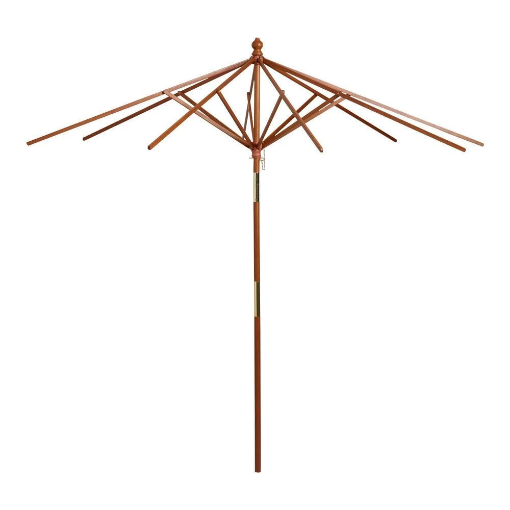 World Market Wood Tilting 9 Ft Patio Umbrella Frame And Pole 4 World Market Wood Tilting 9 Ft Patio Umbrella Frame And Pole - Image 2