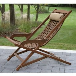 World Market Eucalyptus Folding Swing Lounger 3 Piece Outdoor Set -Outdoor Elegant Store unnamed file 2209