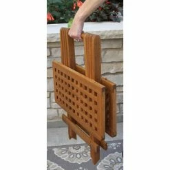 World Market Eucalyptus Folding Swing Lounger 3 Piece Outdoor Set -Outdoor Elegant Store unnamed file 2212