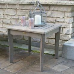 World Market Claire Graywash Eucalyptus Wood Outdoor Accent Table -Outdoor Elegant Store unnamed file 2255