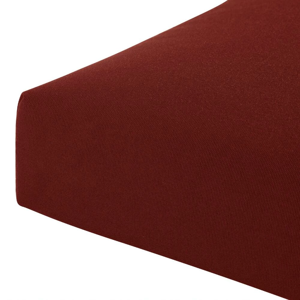 World Market Sunbrella Terracotta Canvas Outdoor Chair Cushion 4 World Market Sunbrella Terracotta Canvas Outdoor Chair Cushion - Image 2