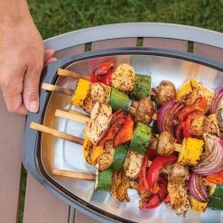 World Market Nordic Ware Family Size Stainless Steel Grill N Serve Plate 7 World Market Nordic Ware Family Size Stainless Steel Grill N Serve Plate -Outdoor Elegant Store unnamed file 2313