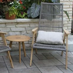 World Market Hakui Round Teak Wood Accent Table -Outdoor Elegant Store unnamed file 2348