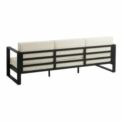 World Market Segovia Black Metal Outdoor Couch -Outdoor Elegant Store unnamed file 2351