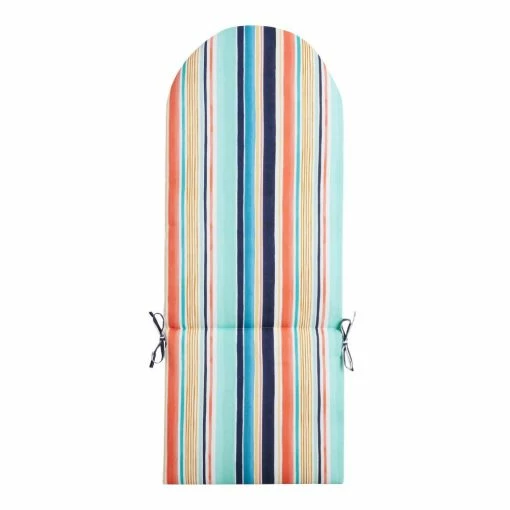 World Market Sorrento Stripe Multicolor Adirondack Chair Cushion -Outdoor Elegant Store unnamed file 2368