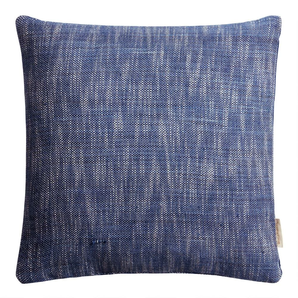World Market Variegated Woven Indoor Outdoor Throw Pillow 7 World Market Variegated Woven Indoor Outdoor Throw Pillow - Image 5