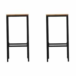 World Market Napa Metal and Acacia Backless Outdoor Barstool Set of 2 7 World Market Napa Metal and Acacia Backless Outdoor Barstool Set of 2 -Outdoor Elegant Store unnamed file 2391