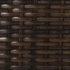 World Market Pinamar Espresso All Weather Wicker Glass Top Coffee Table -Outdoor Elegant Store unnamed file 2456