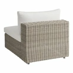 World Market Santiago Gray Wicker Modular Outdoor Armless Chair -Outdoor Elegant Store unnamed file 2477