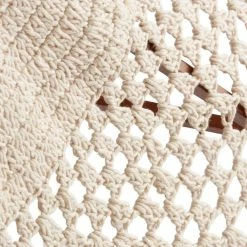 World Market Natural Macrame 9 Ft Replacement Umbrella Canopy with Fringe -Outdoor Elegant Store unnamed file 248