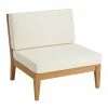 World Market Somers Natural Teak Modular Outdoor Sectional Armless Chair -Outdoor Elegant Store unnamed file 2510