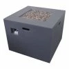 World Market Banzi Square Dark Gray Lightweight Concrete Gas Fire Pit -Outdoor Elegant Store unnamed file 2524