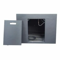 World Market Banzi Square Dark Gray Lightweight Concrete Gas Fire Pit -Outdoor Elegant Store unnamed file 2526