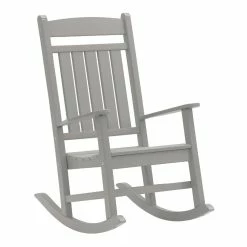 World Market DuroGreen Classic Recycled Plastic Outdoor Rocking Chair -Outdoor Elegant Store unnamed file 2534