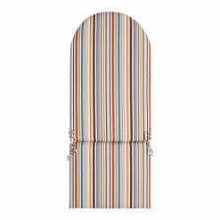 World Market Sunbrella Multicolor Stripe Adirondack Chair Cushion