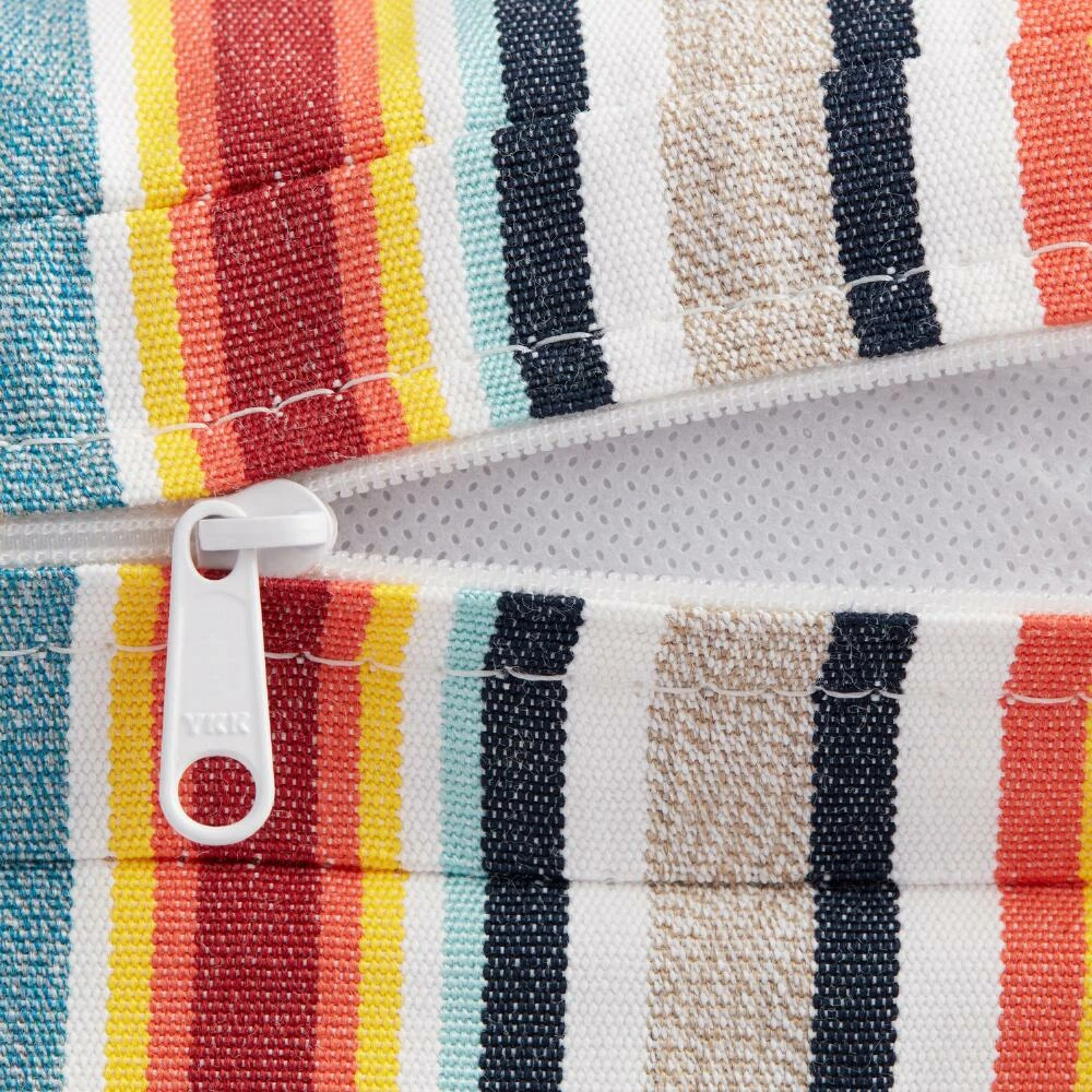 World Market Sunbrella Multicolor Stripe Adirondack Chair Cushion 5 World Market Sunbrella Multicolor Stripe Adirondack Chair Cushion - Image 3