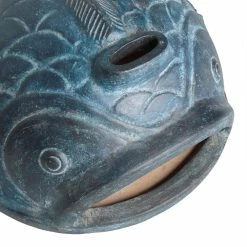 World Market Blue Terracotta Fish Pizza Oven -Outdoor Elegant Store unnamed file 256