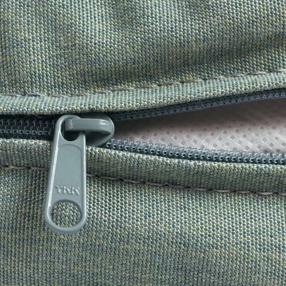 World Market Sunbrella Spa Green Canvas Outdoor Throw Pillow 4 World Market Sunbrella Spa Green Canvas Outdoor Throw Pillow - Image 2