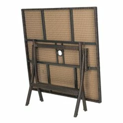 World Market Chester Square All Weather Wicker Outdoor Folding Table -Outdoor Elegant Store unnamed file 2575