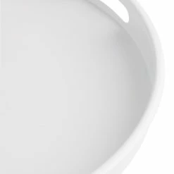 World Market Adelmo Round White and Gold Tray Top Folding Accent Table -Outdoor Elegant Store unnamed file 2588