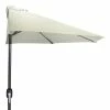 World Market Solid Patio Half Umbrella -Outdoor Elegant Store unnamed file 2595
