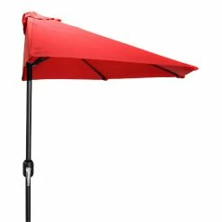 World Market Solid Patio Half Umbrella -Outdoor Elegant Store unnamed file 2598