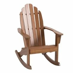 World Market Slatted Wood Adirondack Rocking Chair -Outdoor Elegant Store unnamed file 26