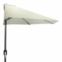World Market Solid Patio Half Umbrella -Outdoor Elegant Store unnamed file 2600