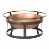 World Market Copper Bowl and Black Steel Fire Pit -Outdoor Elegant Store unnamed file 2632