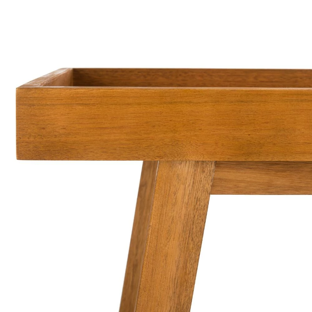 World Market Hume Eucalyptus Wood 2 Tier Outdoor Bar Cart 7 World Market Hume Eucalyptus Wood 2 Tier Outdoor Bar Cart - Image 5